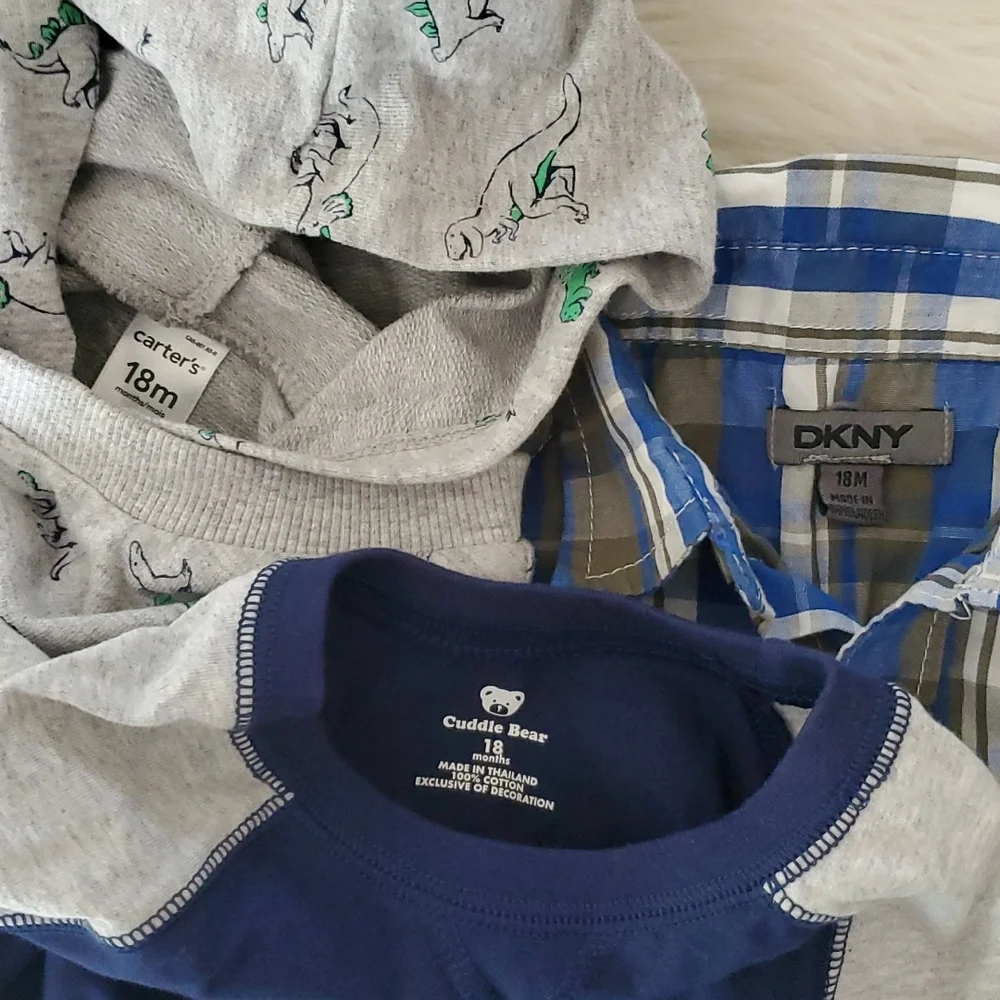 Toddler boys lot of clothes sz 18 months